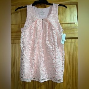 NY&Co. Lace Blouse-NWT